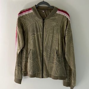 Calypso silk track jacket
